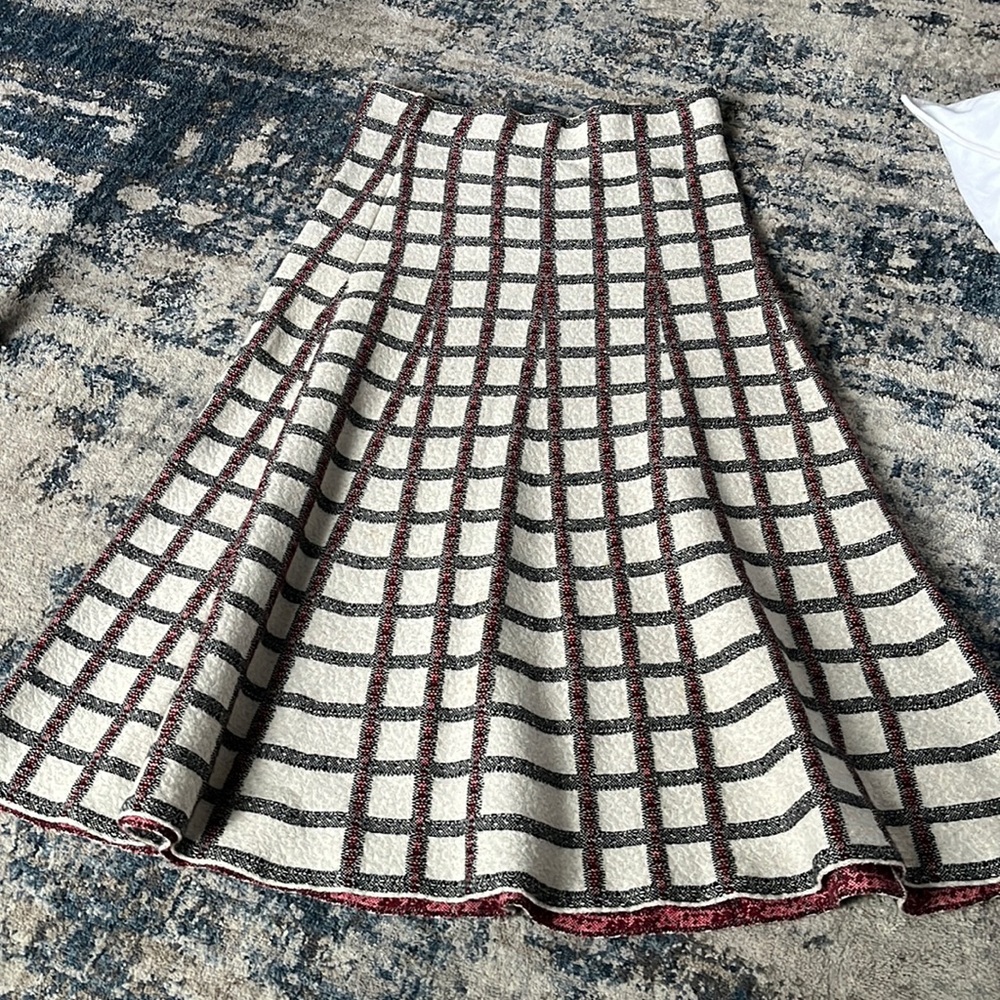 10 Crosby Derek Lam plaid midi skirt